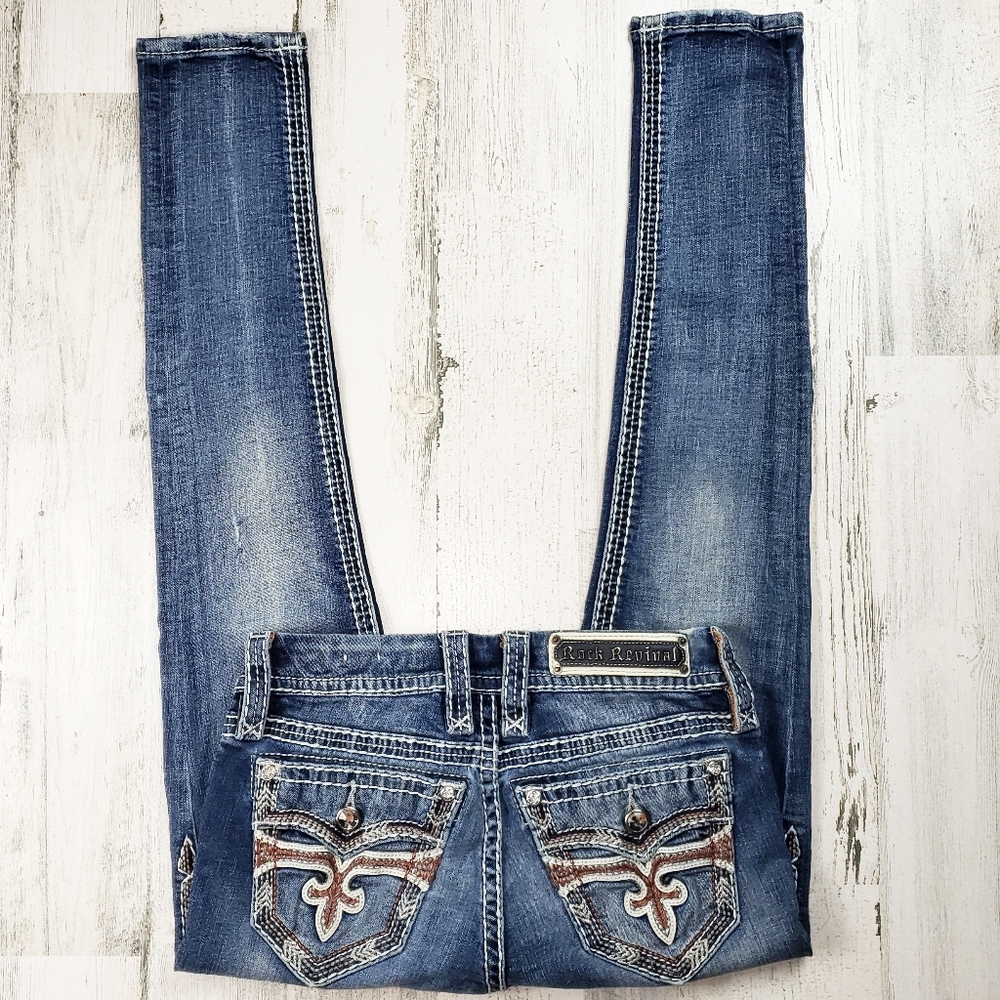 Rock Revival Blue Ankle - Picture 4 of 6